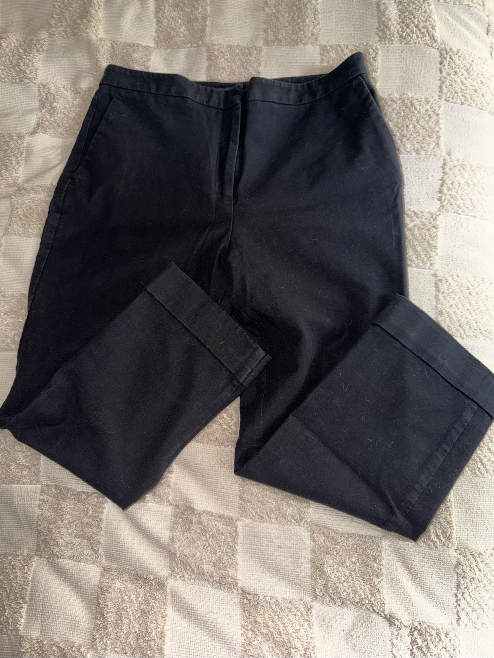 Ann Taylor Black Chinos - Straight-Leg Women’s Pants